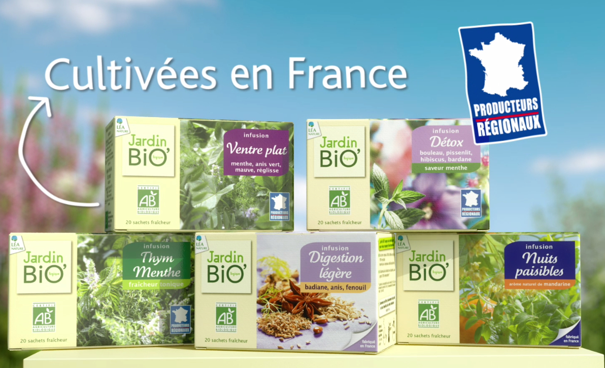 Jardin Bio' Créateur Et Fabricant D'infusions Et De Thés Bio ... serapportantà Tisane Jardin Bio