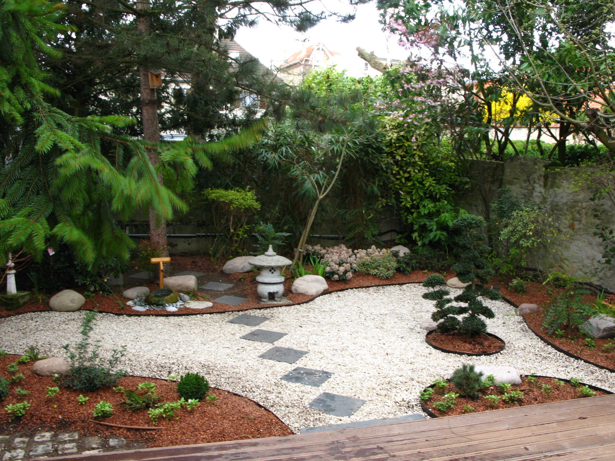 Jardin Japonais - Plan | Jardin Japonais, Déco Jardin ... tout Construction Jardin Japonais