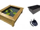 Kit Bassin De Jardin En Bois Quadro Wood 11 Ubbink Avec ... dedans Kit Bassin De Jardin Préformé