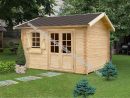 Kit Chalet De Jardin Palmier 13.63 M2 Intérieur à Petit Chalet En Bois De Jardin