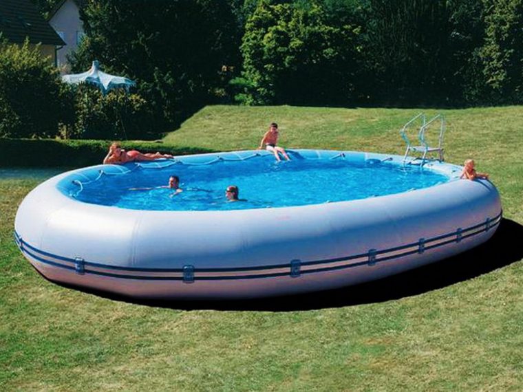 Kit Piscine Hors-Sol Autoportante Zodiac Ovline 3000 Ovale 9.20 X 6.30 X  1.30M dedans Piscine Hors Sol Autoportante