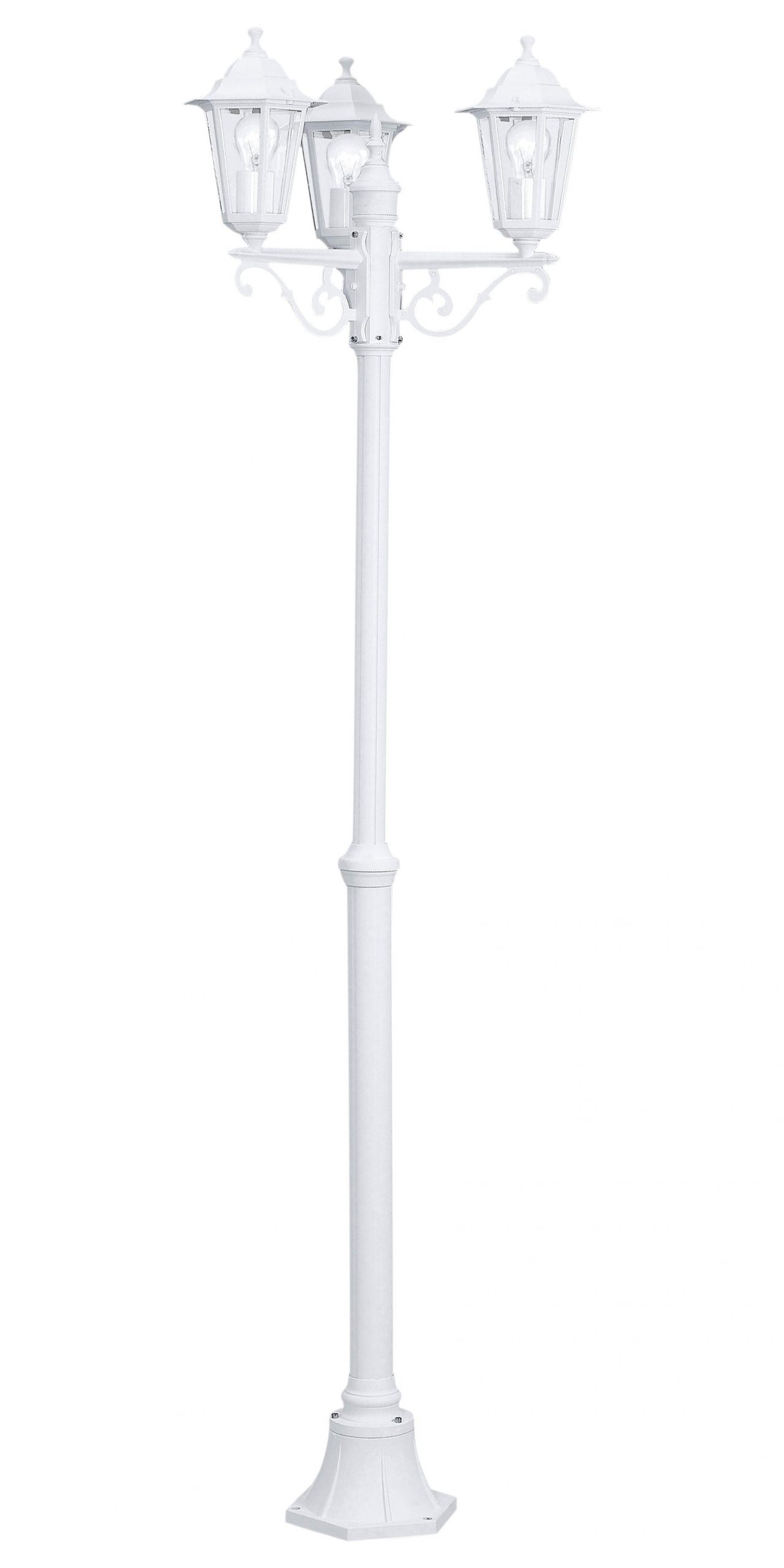 Lampadaire Extérieur E27 Max 60W Blanc Laterna Eglo dedans Lampadaire Jardin Leroy Merlin