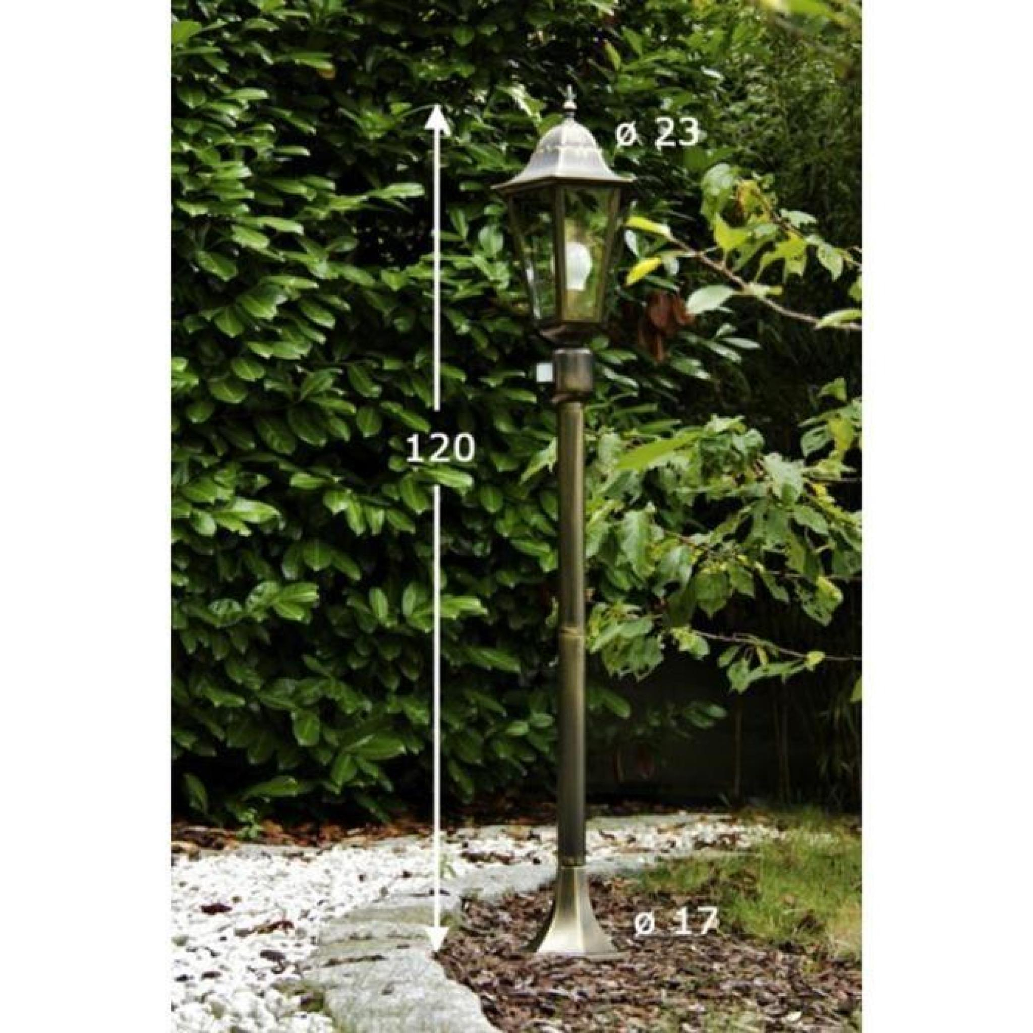 Lampadaire Extérieur Lampe Sur Pied Détecteur De Mouvement Lampe De Jardin pour Lampadaire De Jardin Pas Cher