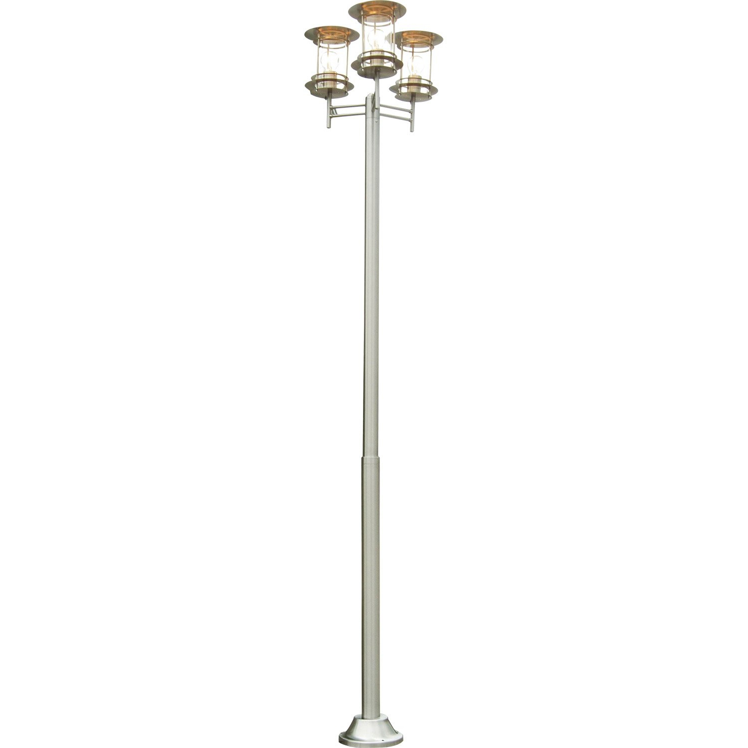 Lampadaire Extérieur Orlando E27 100 W, Inox Inspire Chez Leroy Merlin concernant Lampadaire Jardin Leroy Merlin