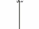 Lampadaire Extérieur Paterno Led Intégrée = 840 Lm, Noir Eglo encequiconcerne Lampadaire Jardin Leroy Merlin