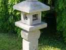 Lanterne Japonaise - Antiquités Du Jardin, Fontaines pour Lanterne Pierre Jardin Japonais