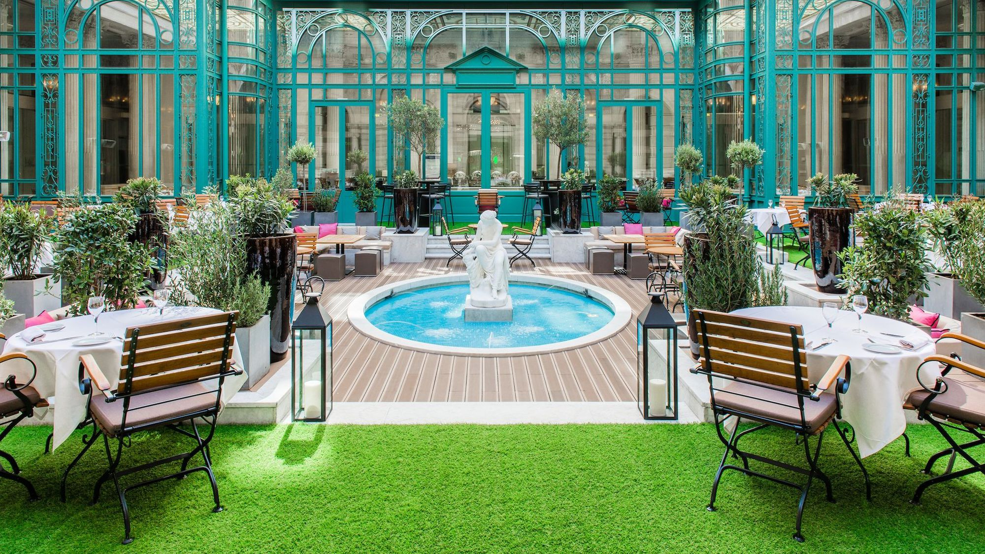 Les 10 Meilleures Terrasses Et Jardins D'hôtel De Paris ... concernant Terrasses Et Jardins Paris