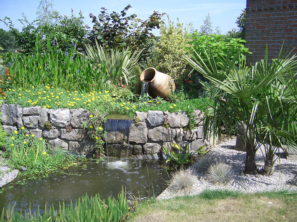 Les Étapes De Construction D'une Cascade Pour Bassin avec Creation Cascade Bassin Jardin