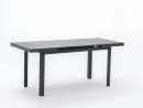 L'estivalier - Table Extensible Emma Gris L140/180 X L75 X H76 Cm tout Table Jardin Jardiland