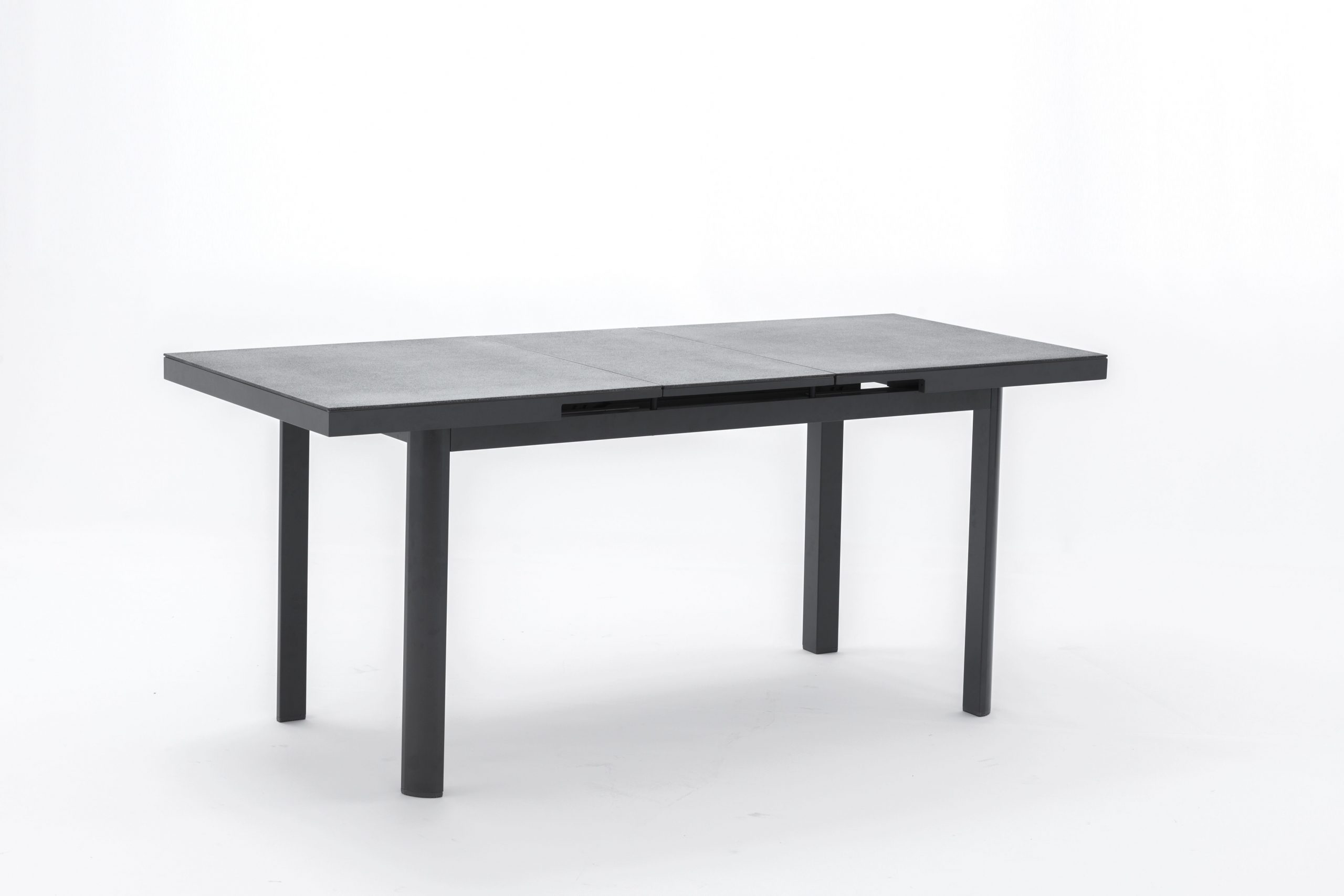 L'estivalier - Table Extensible Emma Gris L140/180 X L75 X H76 Cm tout Table Jardin Jardiland