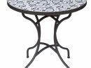 L'estivalier - Table Ronde Céramique Lisboa D70 Cm serapportantà Table De Jardin En Ceramique Ronde