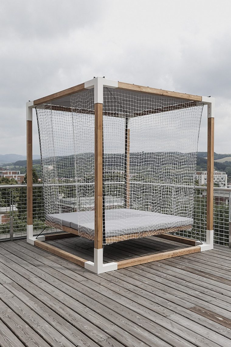 Lit De Jardin Hamac Suspendu En Cage Leva : Mobilier De ... pour Lit De Jardin En Bois Lit De Jardin Hamac Suspendu En Cage Leva : Mobilier De ... pour Lit De Jardin En Bois