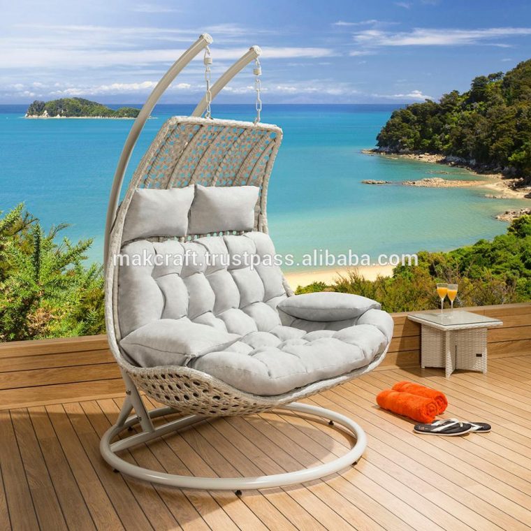 Loisirs Patio En Osier Extérieur En Rotin Double Balançoire Chaise  Suspendue/jardin Suspendu Double Siège Balançoire Chaise Patio Meubles De  Balcon - ... intérieur Chaise Suspendue Jardin