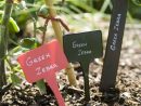 L'utilisation Des Étiquettes De Jardin Pour Le Potager, Les ... concernant Etiquette Jardin