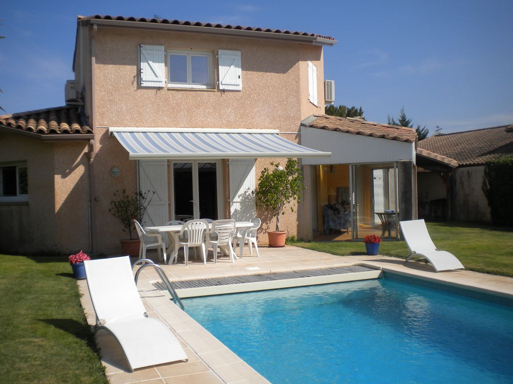 Maison Avec Piscine Sous Le Soleil De Toulouse - Saint-Simon à Location Maison Jardin Toulouse