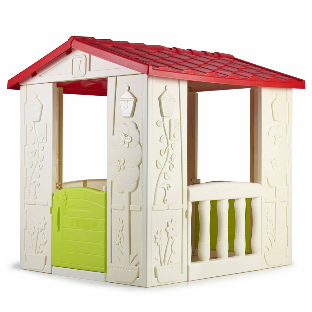 Maisonnette De Jardin En Plastique Pour Enfants Happy House Feber pour Maison De Jardin En Plastique