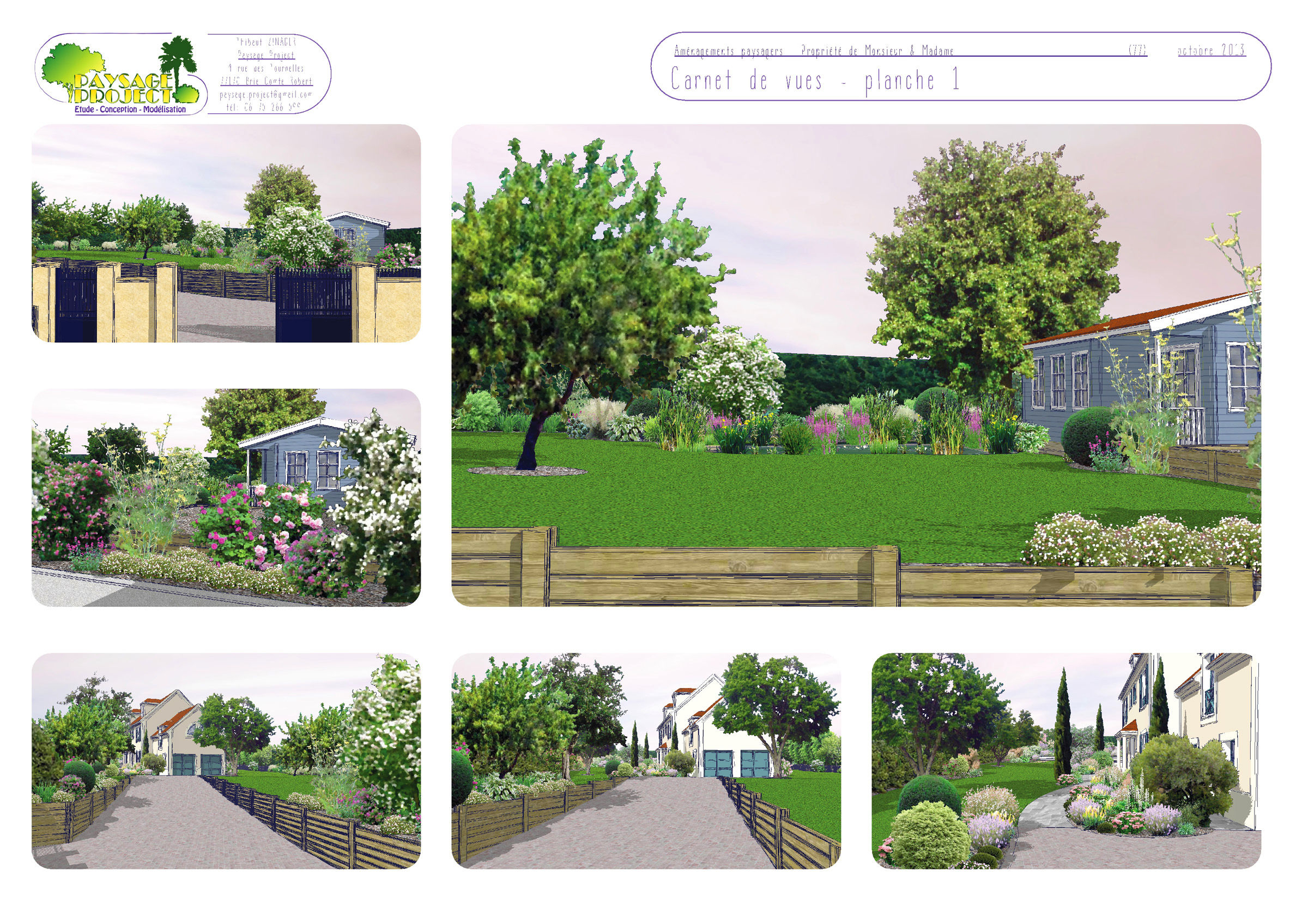 Modelisation Jardin 3D Paysage Project 13 | Paysage-Project serapportantà 3D Jardin &amp;amp; Paysagisme