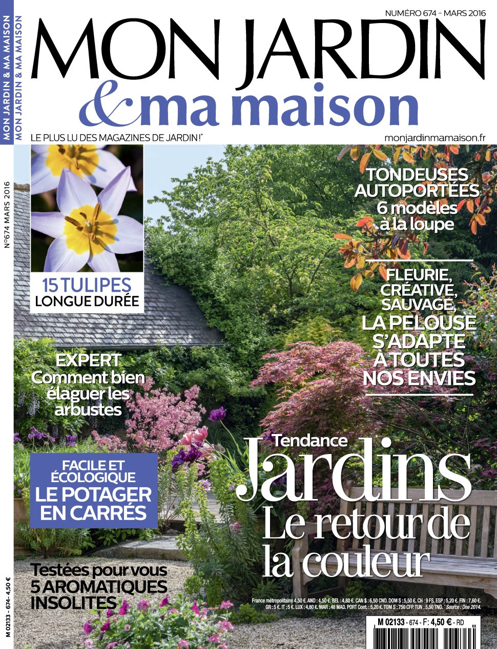 Mon Jardin &amp; Ma Maison - Mars 2016 / Avaxhome avec Magazine Mon Jardin Et Ma Maison