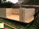 Montage Chalet De Jardin En Bois Madriers encequiconcerne Construction Abris De Jardin