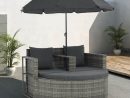 Nur 349.00€, Salon De Jardin Gris En Résine Tressée - Interouge destiné Salon De Jardin Original