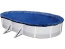 Ovale Winterabdeckung - 6,1 X 3,6 M serapportantà Trampoline Habitat Et Jardin