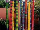 Peindre Des Bambous Pour Un Jardin Coloré | Sculpture Jardin ... dedans Déco Jardin Bambou