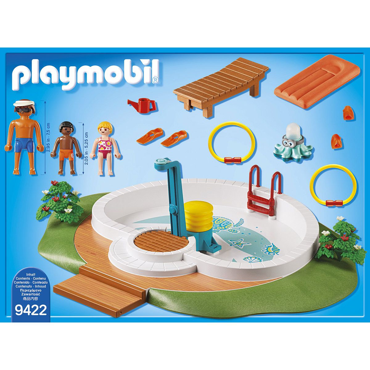 Piscine Avec Douche Playmobil Family Fun 9422 dedans Piscine Playmobil 5575