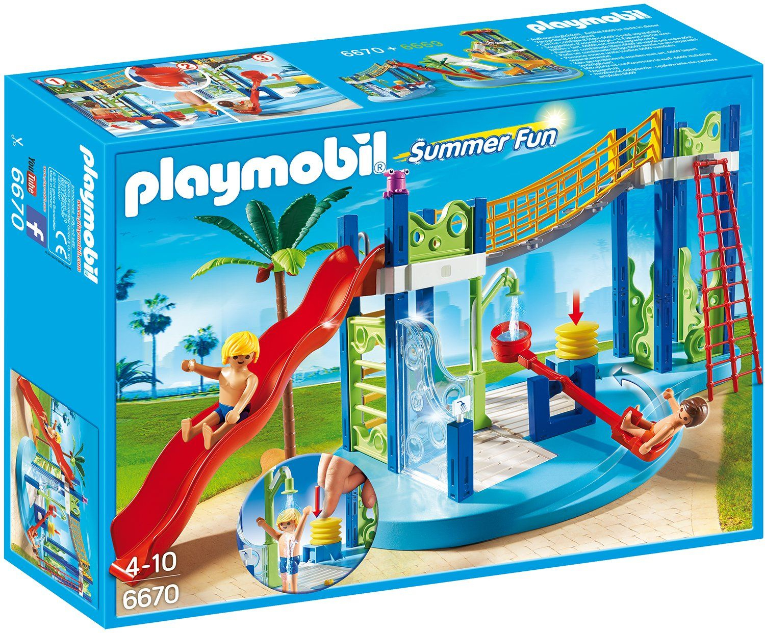 Playmobil 6670 - Wasserspielplatz, Eur 24,99 | Playmobil ... tout Piscine Playmobil 5575