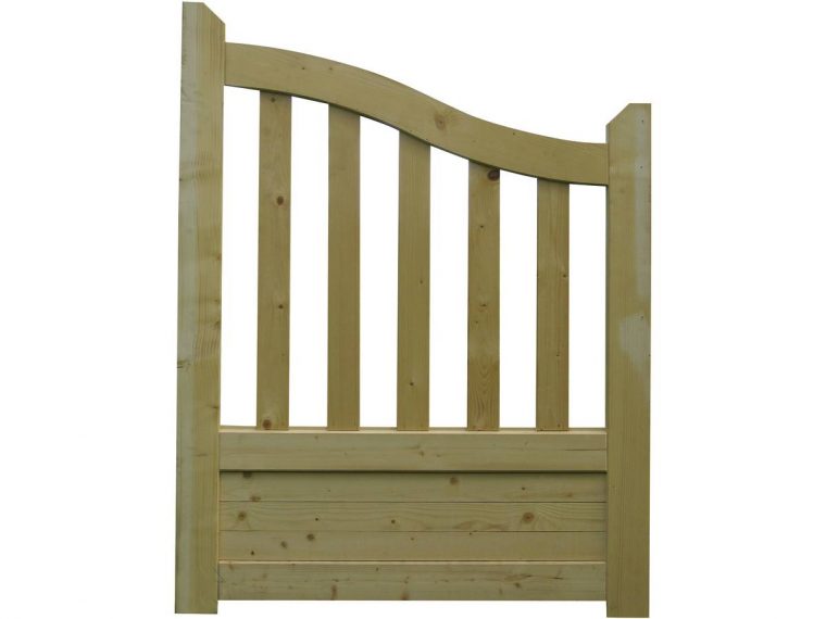 Portillon Jardin Bois &quot;gand&quot; - 1 X 1.30 X 1.10M 81066 tout Portillon De Jardin En Bois