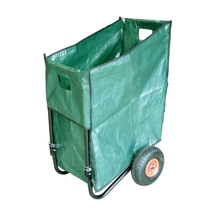 Poubelle De Jardin Pliable À Roulette - Mundus - Achat/vente ... à Poubelle De Jardin A Roulette