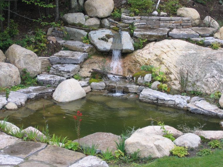 Projet Aménagement Paysager | Jardin D'eau | Maxhorti intérieur Chute D Eau Bassin De Jardin