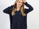 Pull Col V Loose Poches - Jardin Prive tout Pull Cachemire Jardin Privé