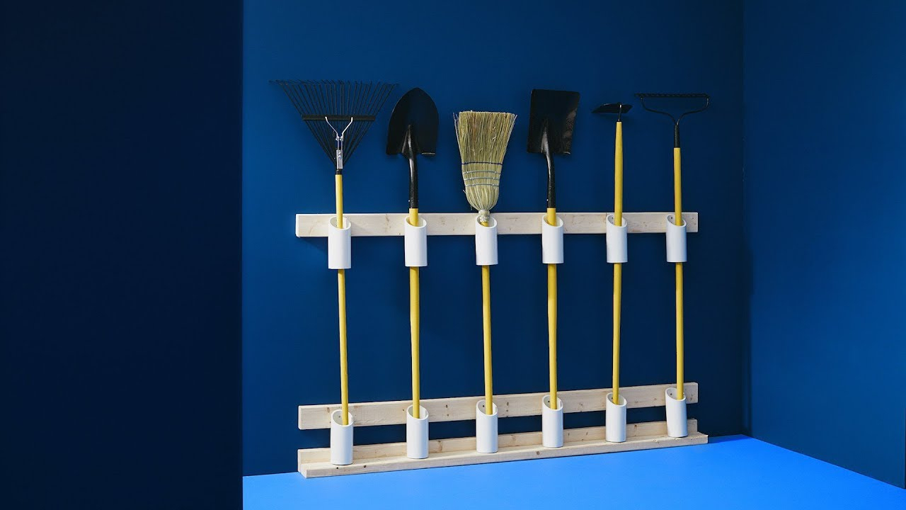 Rangement Pour Outils De Jardin À Faire Soi-Même | Rona intérieur Porte Outils De Jardin