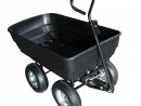 Remorque Chariot De Jardin 120 L - concernant Chariot Remorque Jardin