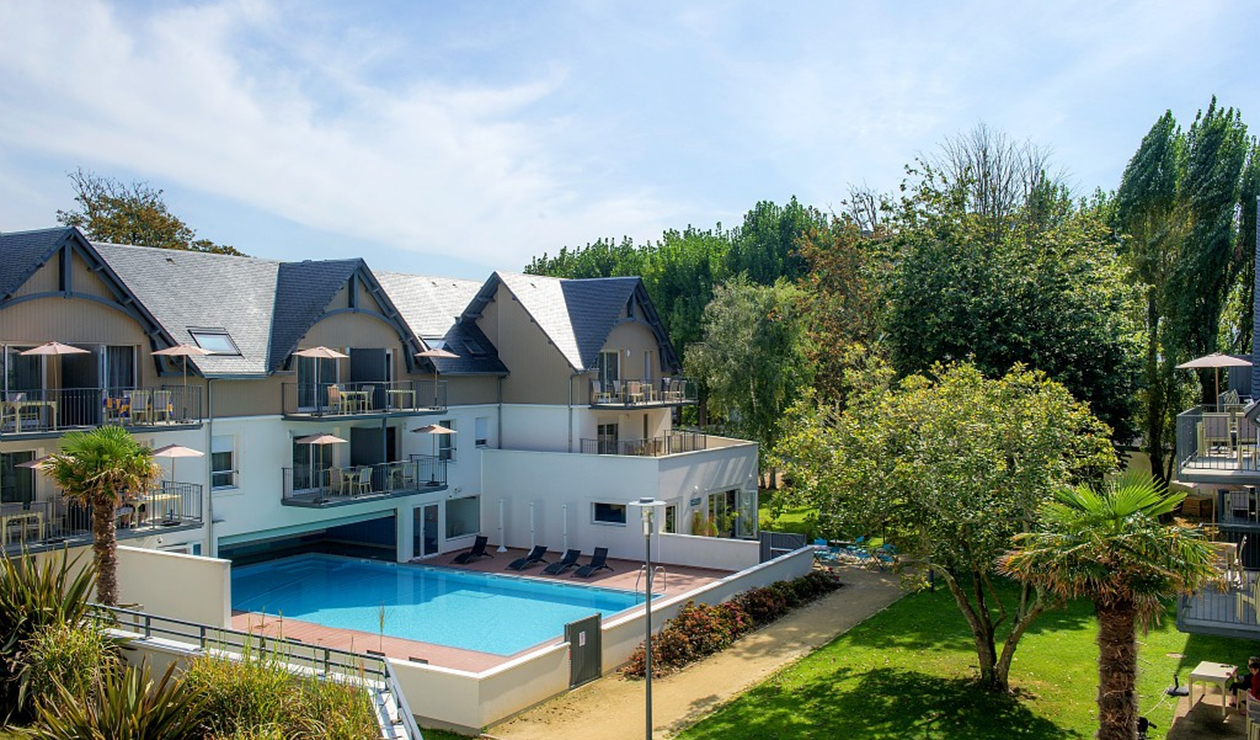 Résidence Vacances Bleues Les Jardins D'arvor | Bénodet, Das ... pour Les Jardins D Arvor