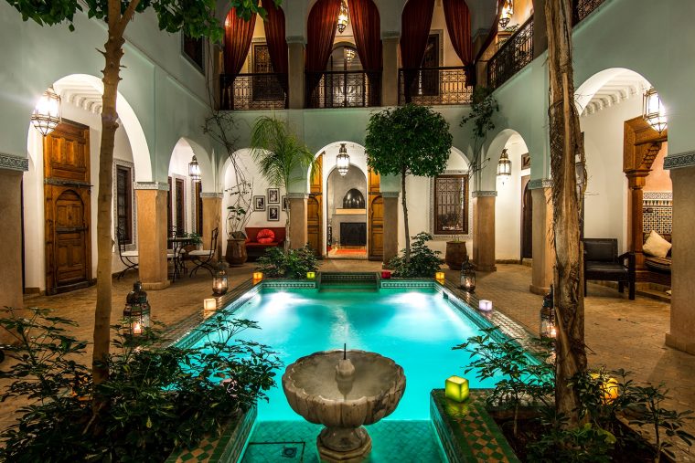 Riad El Noujoum - Riad Charme À Marrakech concernant Riad Marrakech Avec Piscine