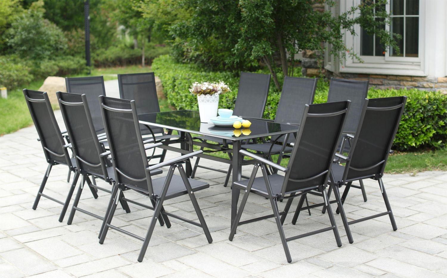 Rimini 10 tout Table De Jardin 10 Personnes