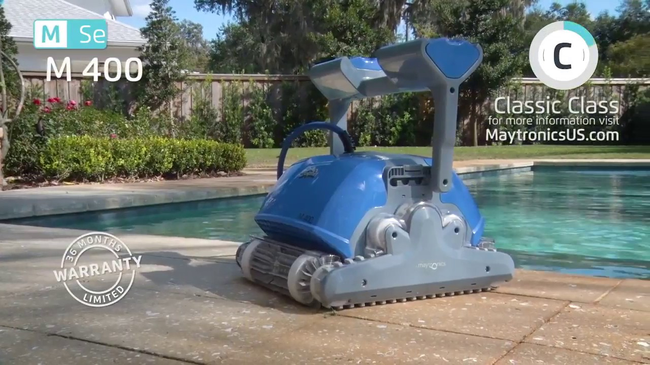 Robot Piscine Électrique Dolphin M400 - Démonstration -  Marchédelapiscine tout Robot Piscine Dolphin M400