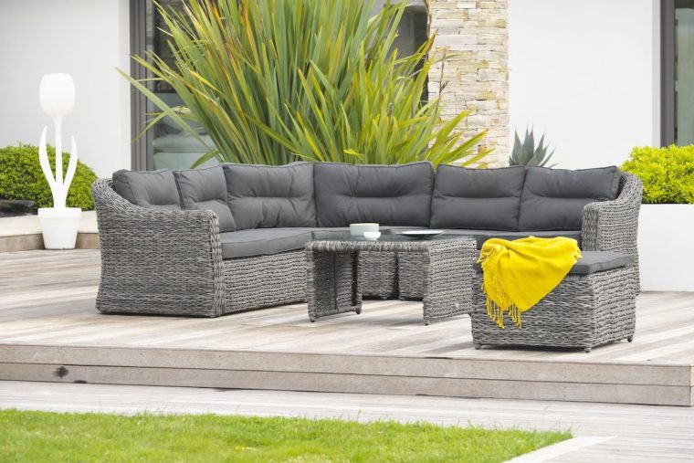 Salon De Jardin Bahamas 7 Places En Résine Tressée Ronde ... concernant Canape Jardin Resine Tressee Salon De Jardin Bahamas 7 Places En Résine Tressée Ronde ... concernant Canape Jardin Resine Tressee