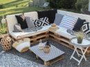 Salon De Jardin En Palettes : 10 Idées Déco Originales ... destiné Salon De Jardin Original