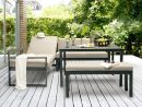 Salon De Jardin Kettler Océan : Canapé D'angle + Table + Banc destiné Kettler Mobilier De Jardin