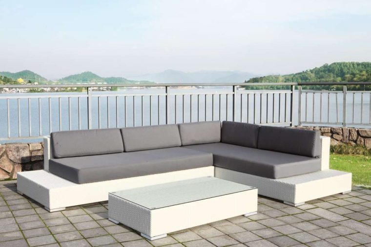 Salon De Jardin Resine Blanc Design _ Salon De Jardin D ... encequiconcerne Salon De Jardin Resine Blanc