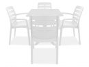 Salon Jardin Plastique Table Et Chaises concernant Table De Jardin Plastique Blanc