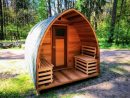 Sauna Extérieur Bois 2020 | Sauna Tonneau Pas Cher à Sauna De Jardin En Bois