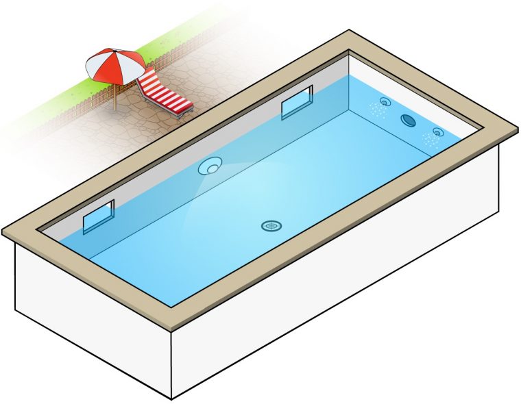 Schéma Pièces À Sceller Piscine : Quel Emplacement ? - Guide ... à Piece A Sceller Piscine