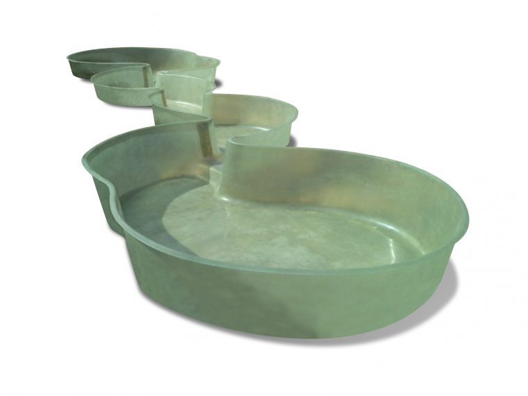 Scorff 3500 Litres + Scorff 3500 Litres dedans Bassin De Jardin Préformé Grande Taille