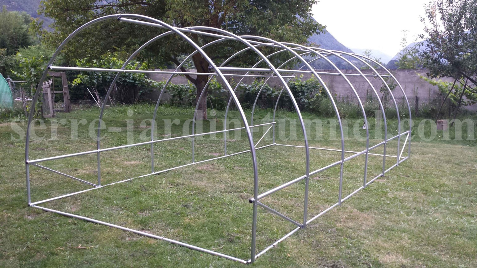 Serre 3 X 6 X 2 Tubes 32Mm encequiconcerne Tube Pour Serre De Jardin