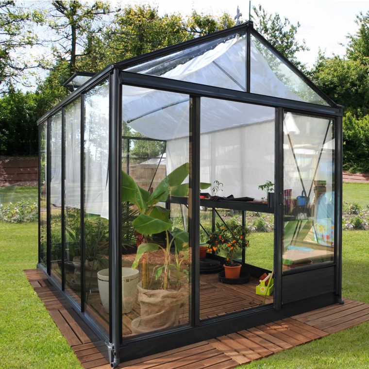 Serre De Jardin En Verre Trempé Luxia 7,30 M² - Coloris Ral Au Choix - 3200.00€ Livraison Comprise à Serre De Jardin En Verre Trempé Serre De Jardin En Verre Trempé Luxia 7,30 M² - Coloris Ral Au Choix - 3200.00€ Livraison Comprise à Serre De Jardin En Verre Trempé