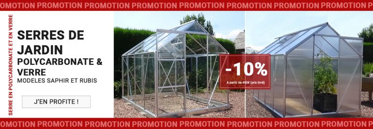 Serre De Jardin, Serre En Verre, Volière Aluminium | Komat concernant Promo Serre De Jardin En Verre