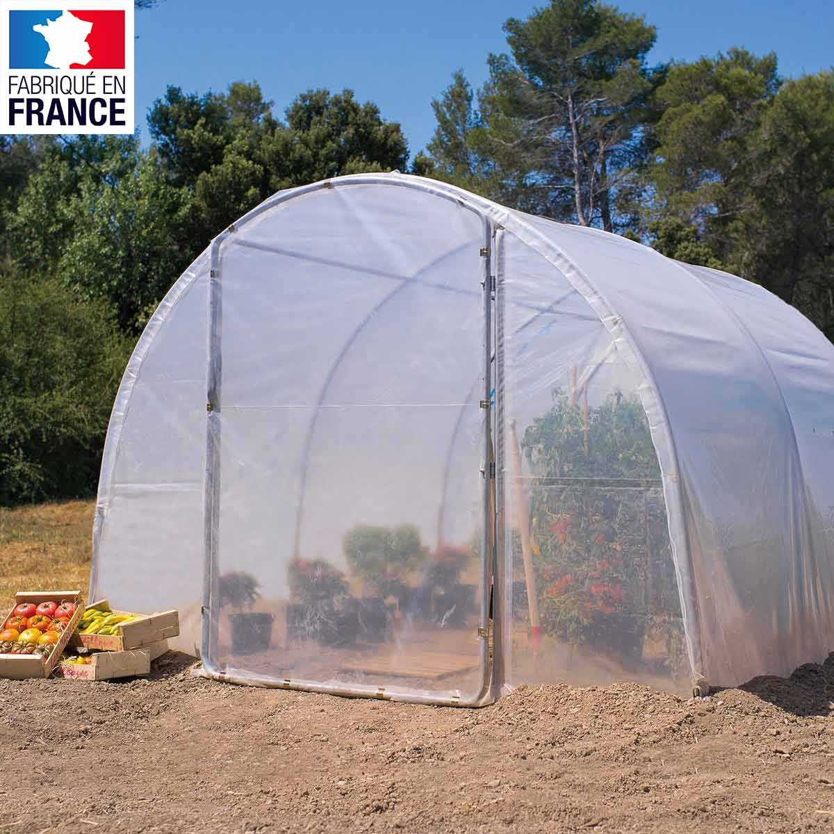 Serre De Jardin Tunnel Richel 3M X 3M - 9M2 pour Serre De Jardin Tunnel 9M2